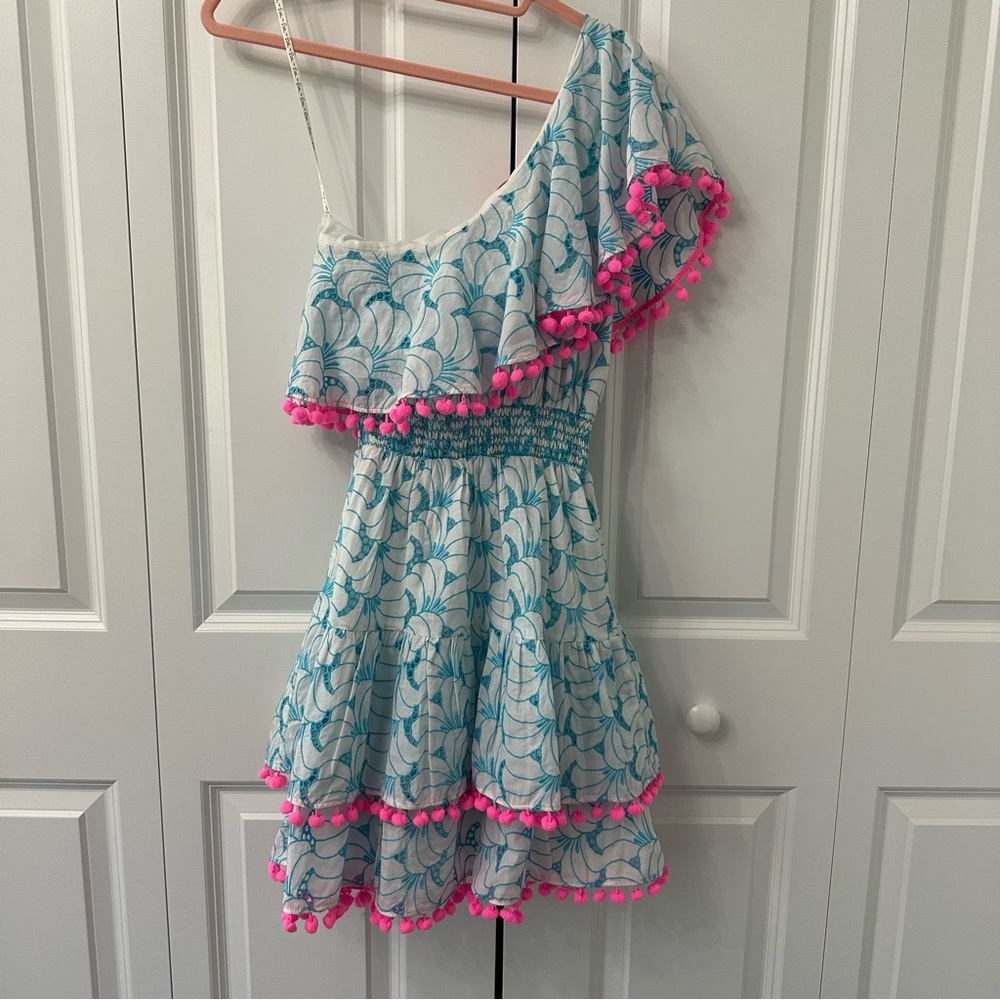 Lilly Pulitzer 1-shoulder dress - Picture 4 of 10